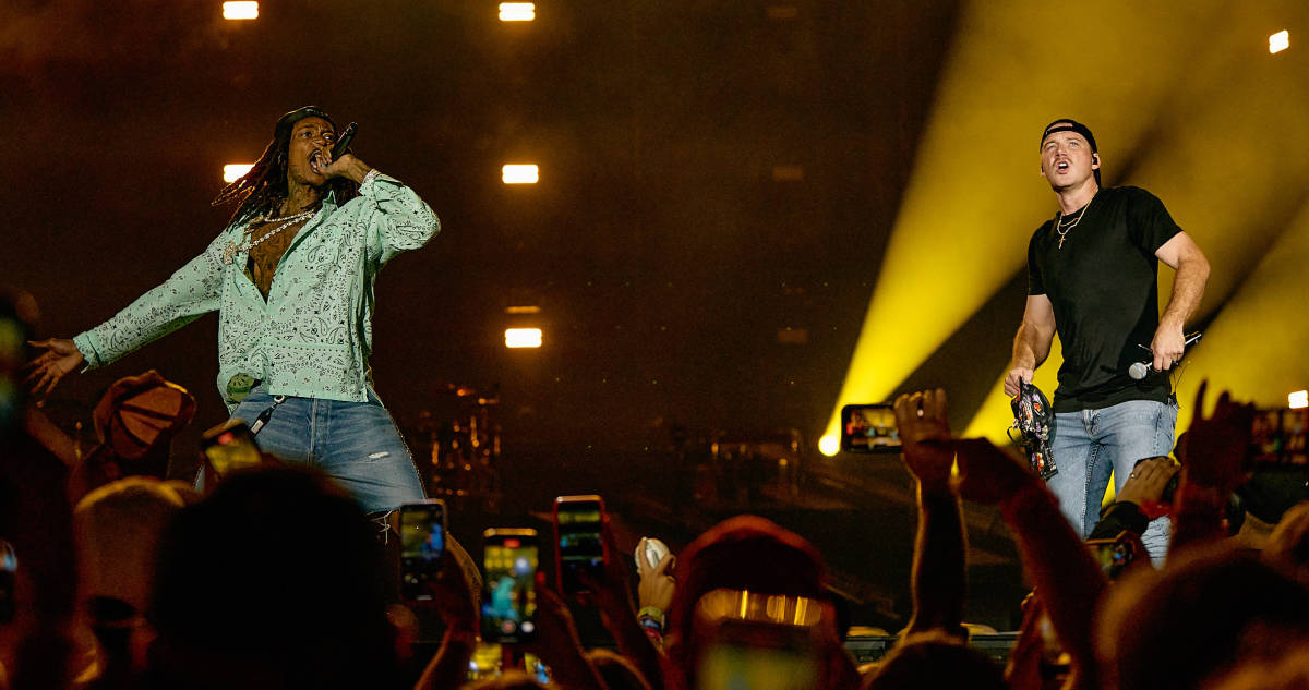 WATCH: Pittsburgh's PNC Park Erupts As Wiz Khalifa Joins Morgan Wallen