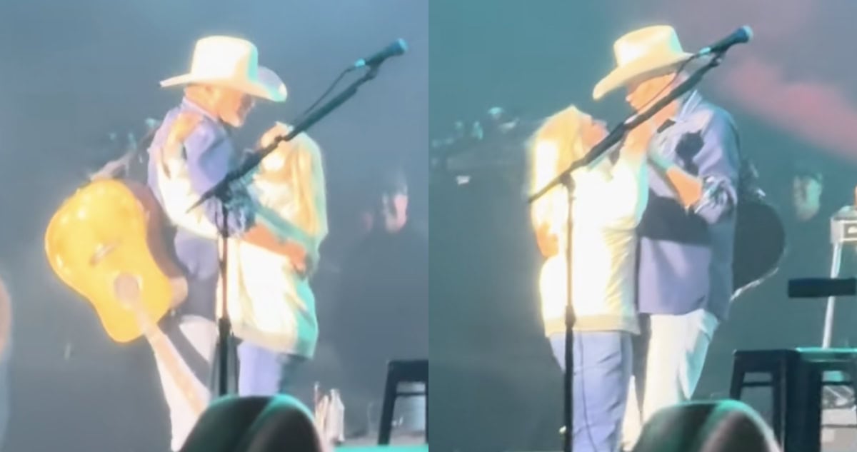 Alan Jackson Shares Sweet On-Stage Dance And Kiss With Wife of 45 Years at  Two Step Inn [WATCH] - Music Mayhem