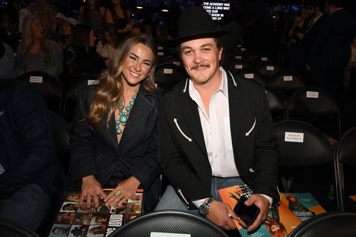 Zach Top, Amelia Taylor; Photo Courtesy of ACM Awards
