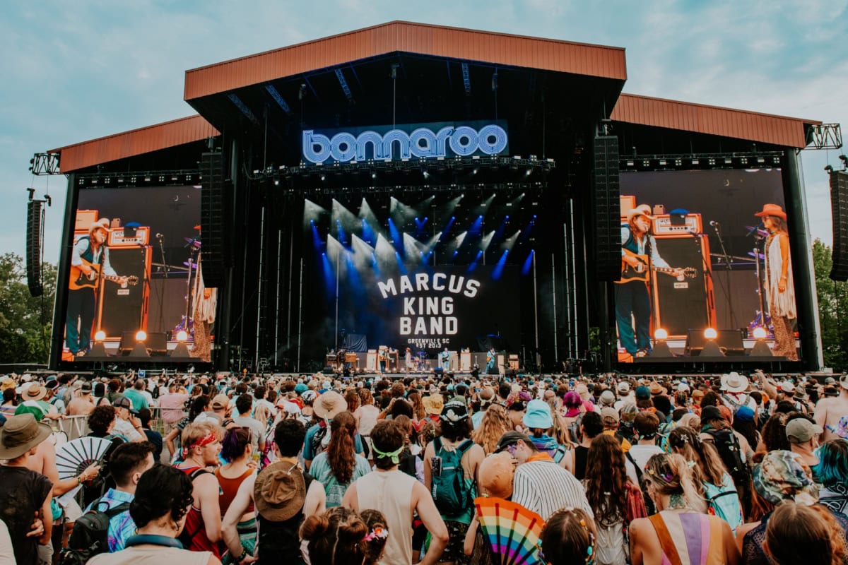 Bonnaroo Music And Arts Festival Crowd Photo During Marcus King Band; Phill McDonald for Bonnaroo