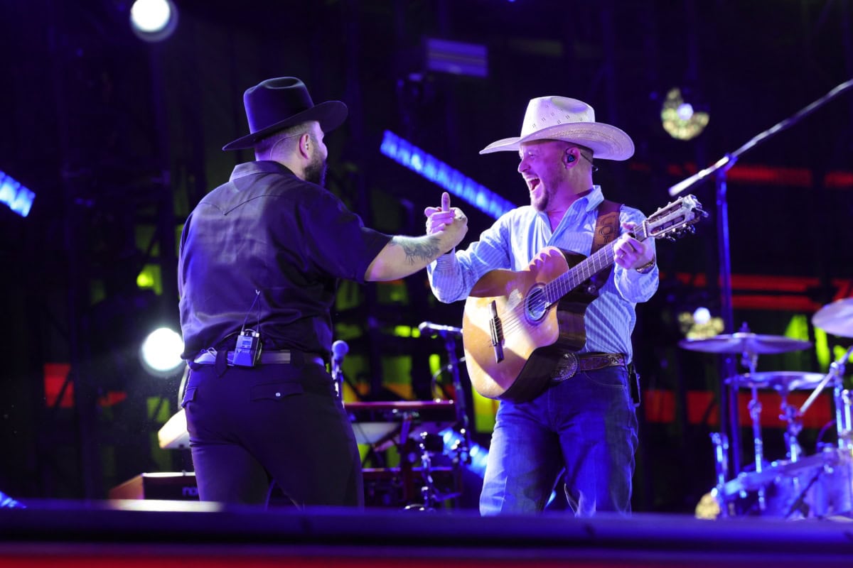 Cody Johnson and Carín León, Photo Courtesy of CMA Fest