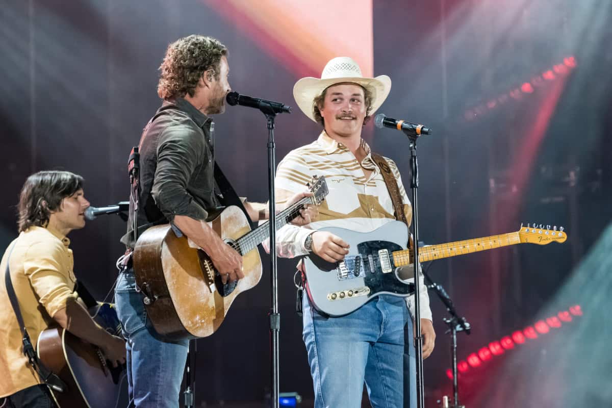 Dierks Bentley, Zach Top; Photo by Andrew Wendowski