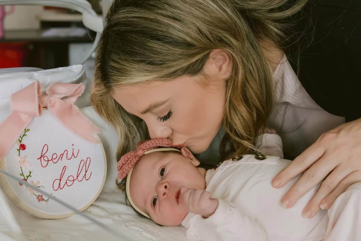 Lauren Alaina And Baby Girl Beni Doll Arnold; Photo Courtesy of Laura Moll Photo