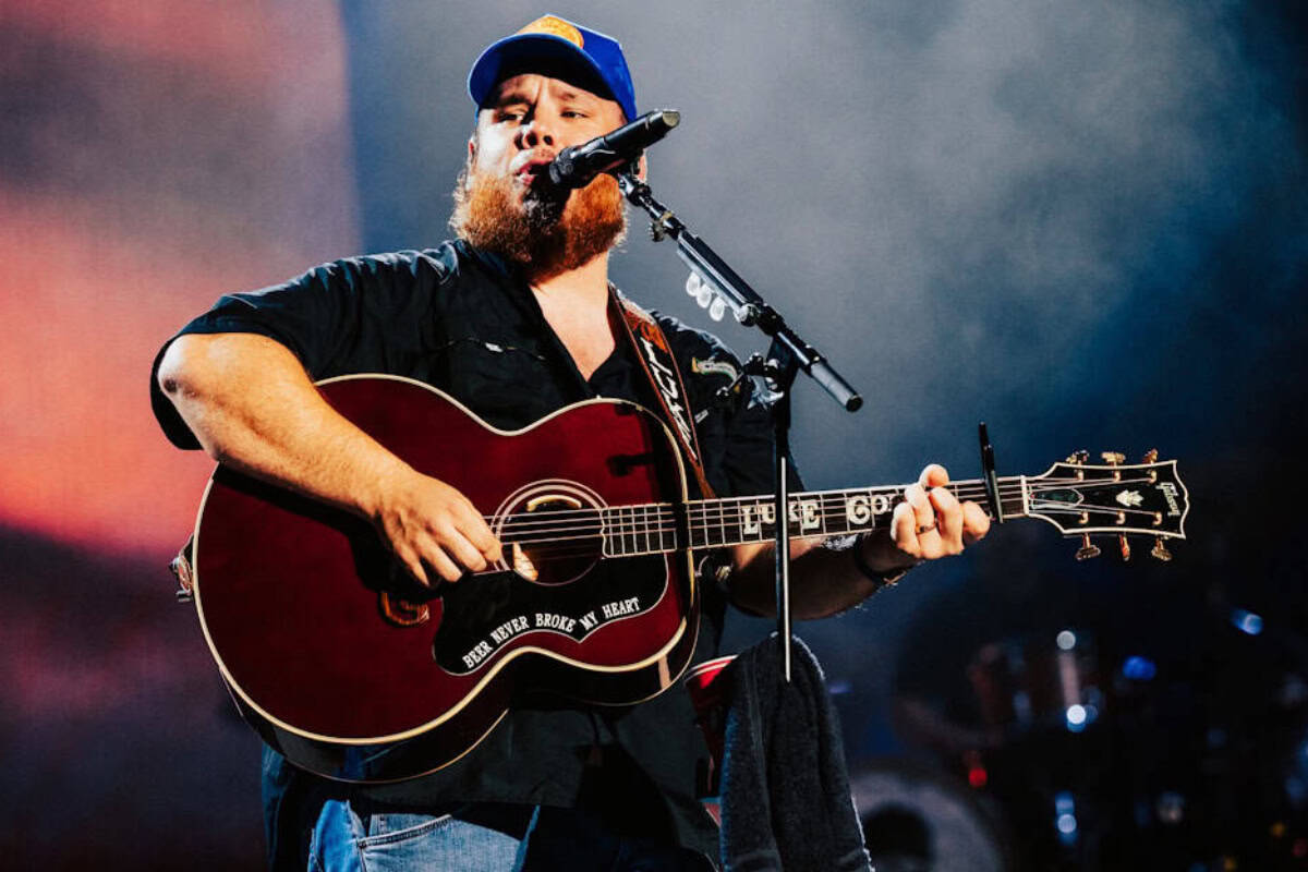 Luke Combs; Photo Courtesy of Nathan Zucker/Bonnaroo Music And Arts Festival