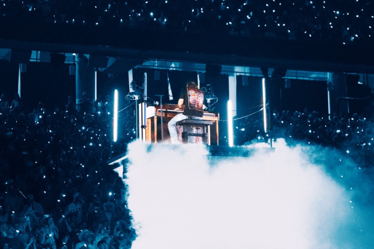 Morgan Wallen At NRG Stadium in Houston; Photo Courtesy of Matt Paskert