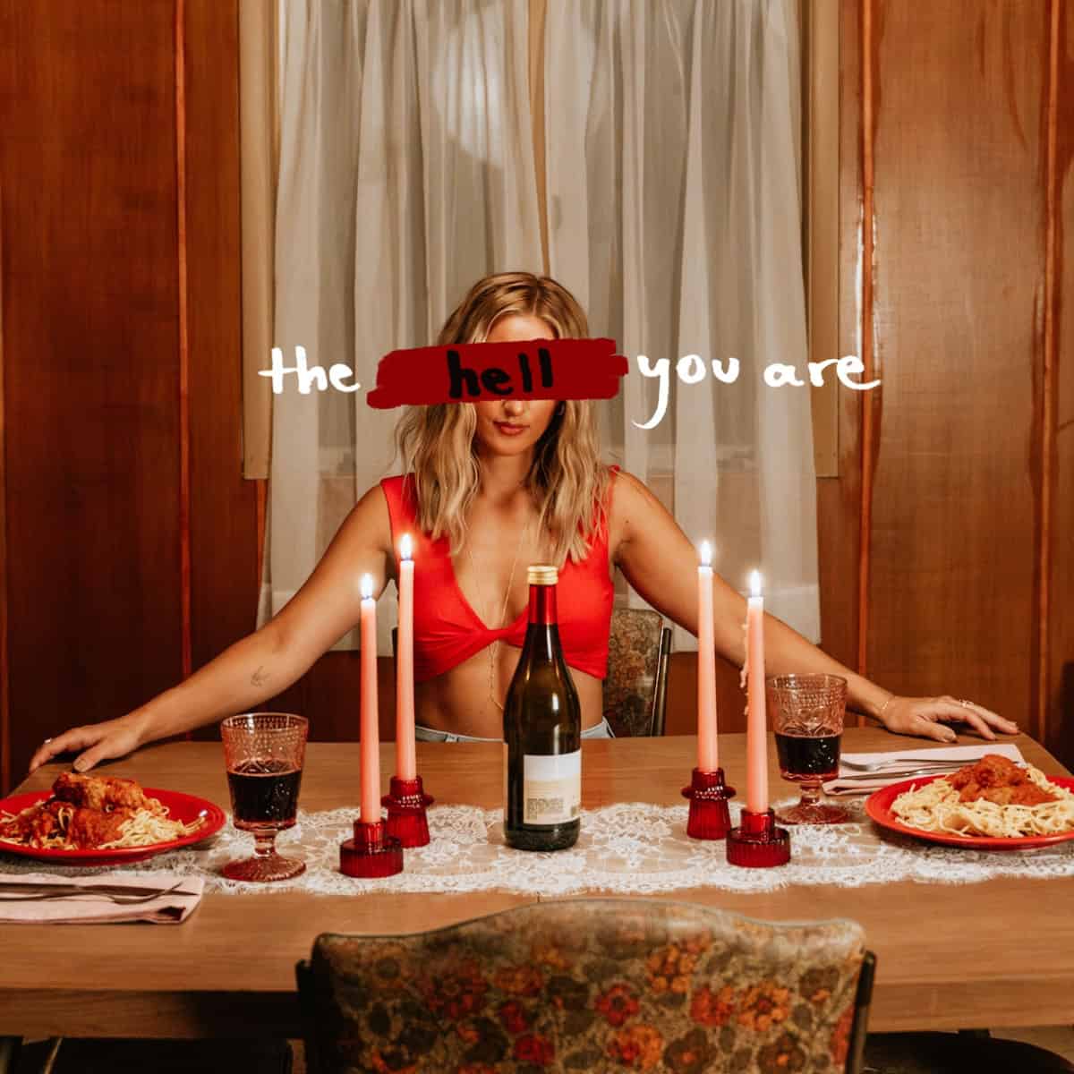 Ashley Cooke "The Hell You Are" Single Art