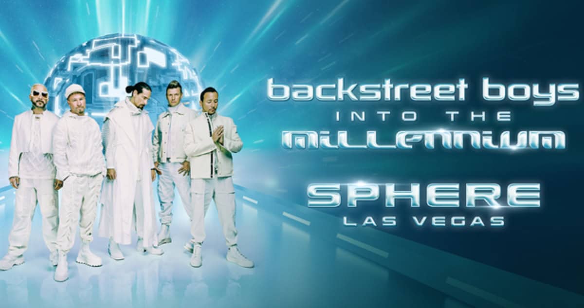 Backstreet Boys; Photo Courtesy of Sphere Las Vegas