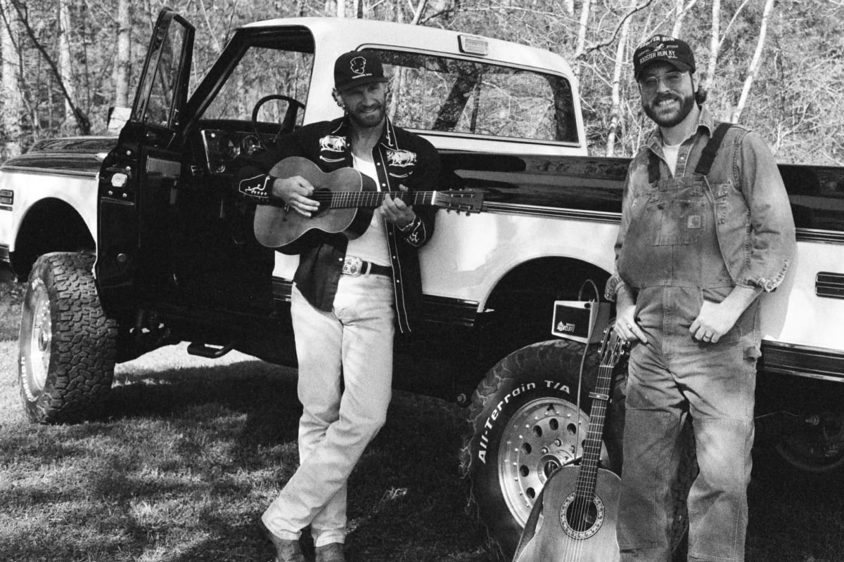 Chase Rice, Wyatt McCubbin; Courtesy of “Two Tone Trippin’” Single Art