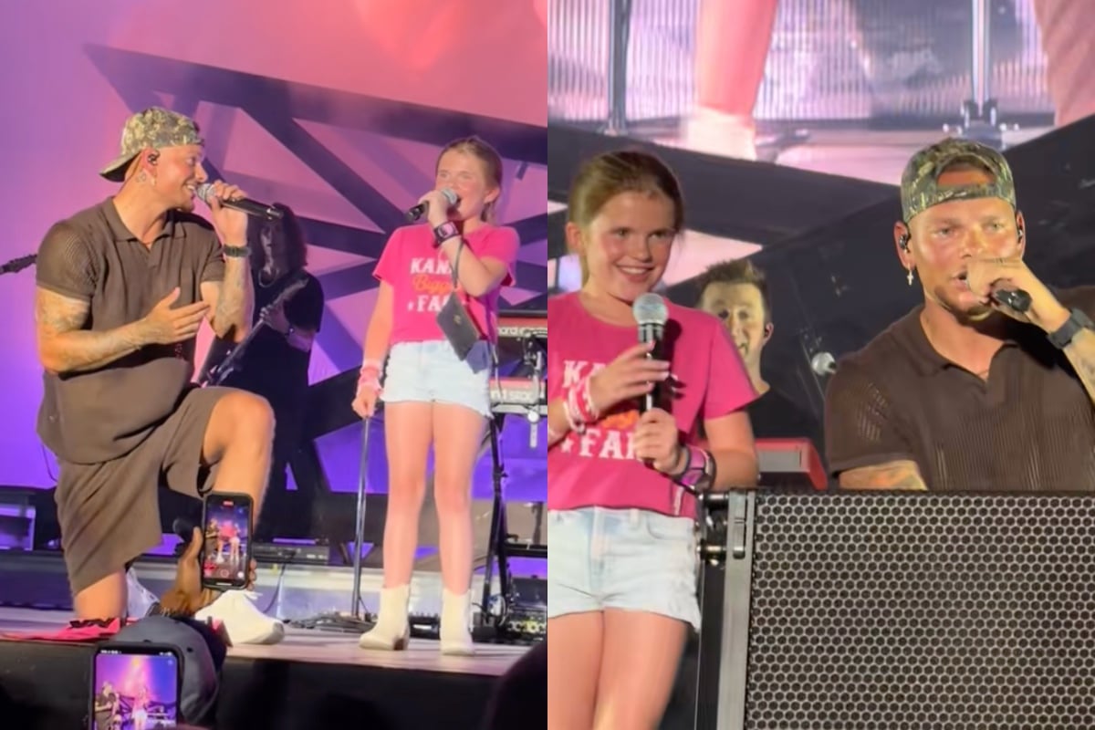 Kane Brown, 10-Year-Old Fan Emerie; Photo Courtesy of @reyescalvillojr/TikTok