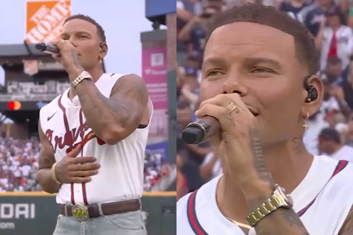 Kane Brown, Photo Courtesy of MLB/Instagram