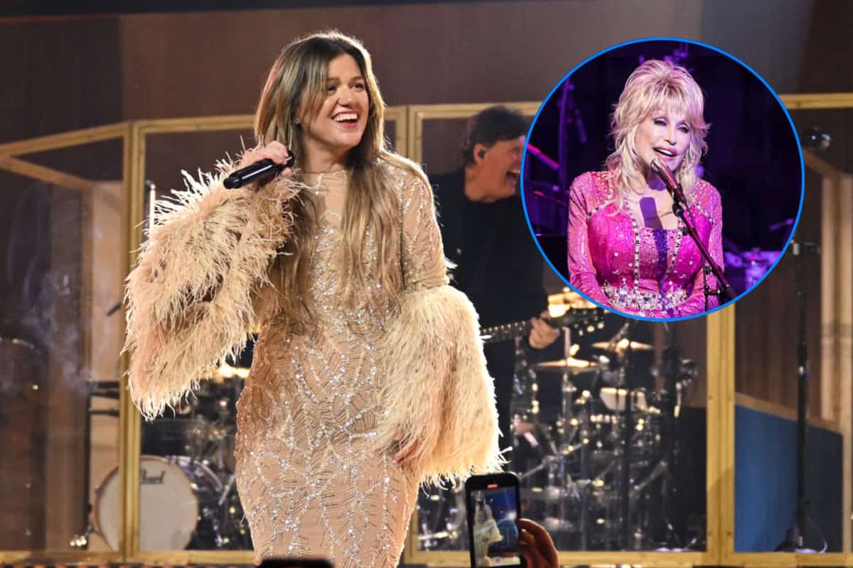 Kelly Clarkson, Photo Courtesy of Denise Truscello; Dolly Parton, Photo by Andrew Wendowski