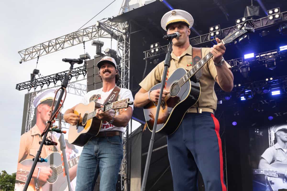 United States Marine Jackson Perkins, Riley Green; Photo Courtesy of Samuel Crabtree
