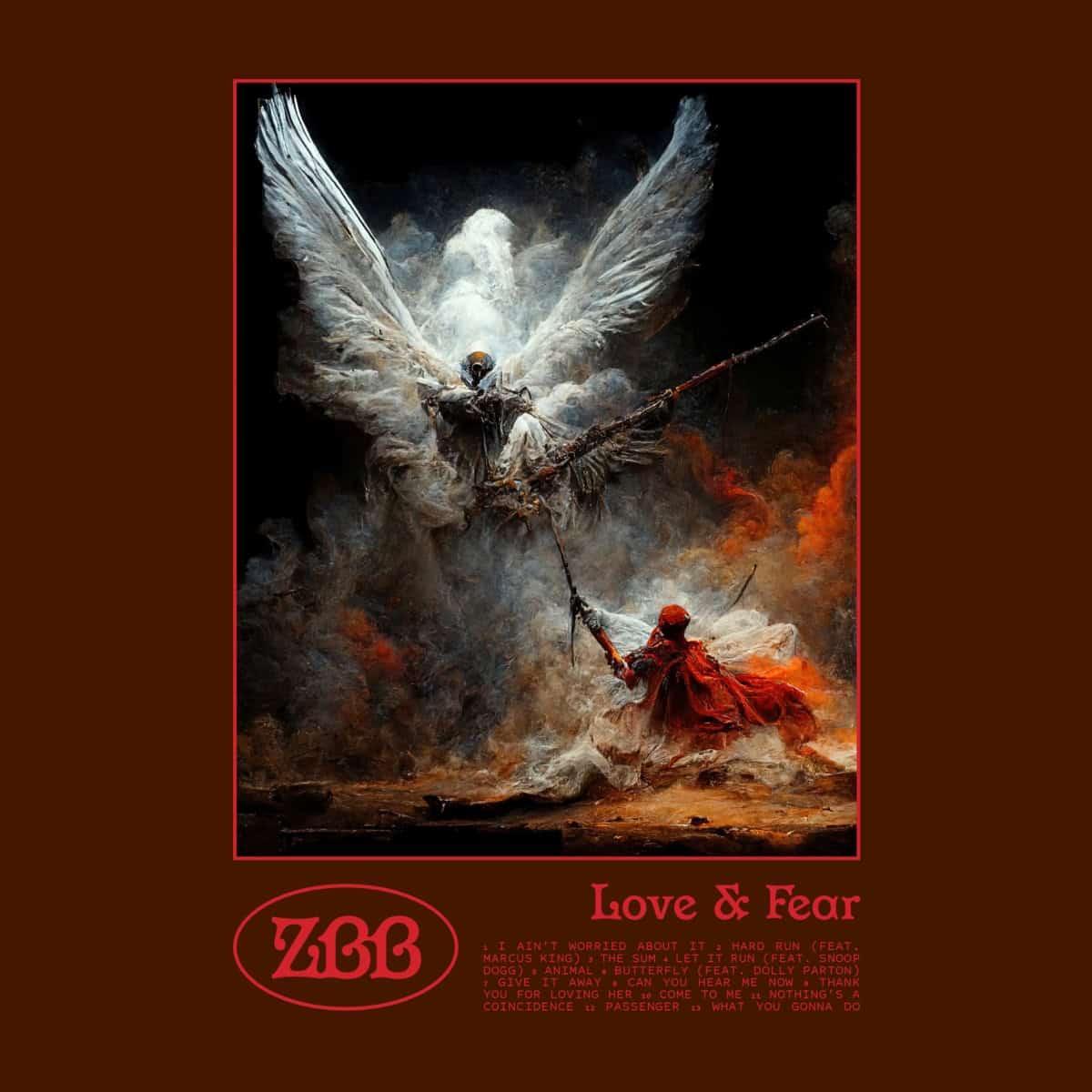 Zac Brown Band 'Love & Fear' Album Art
