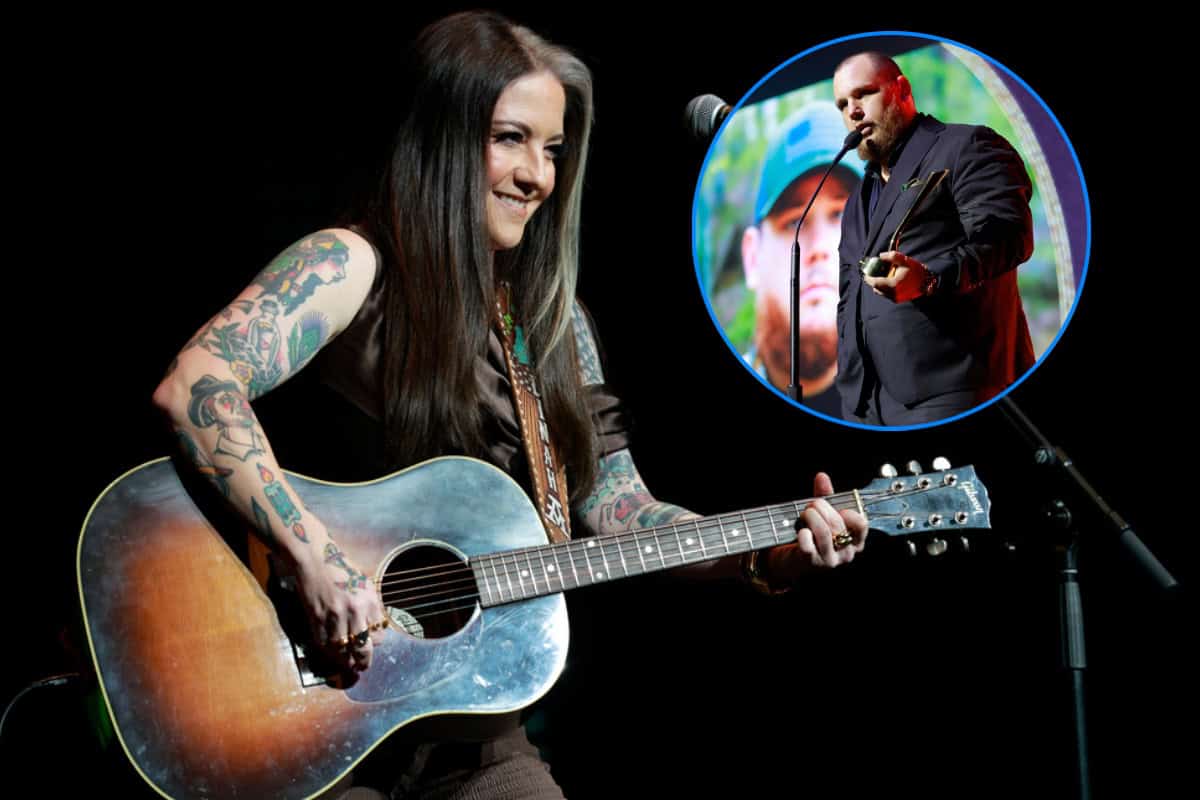 Ashley McBryde, Luke Combs; Photos Courtesy of Getty Images for ACM