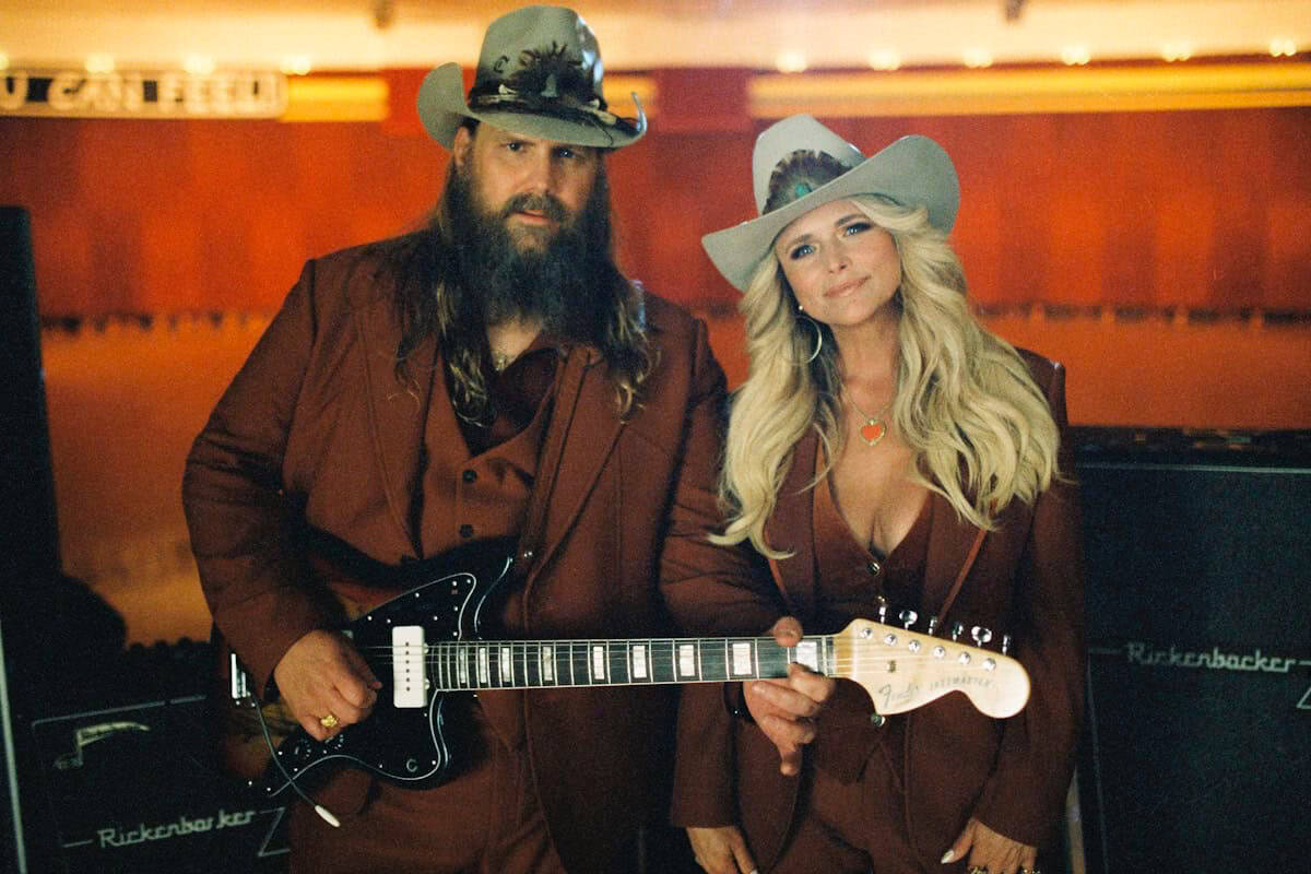 Chris Stapleton, Miranda Lambert; Photo Courtesy of Andy Barron
