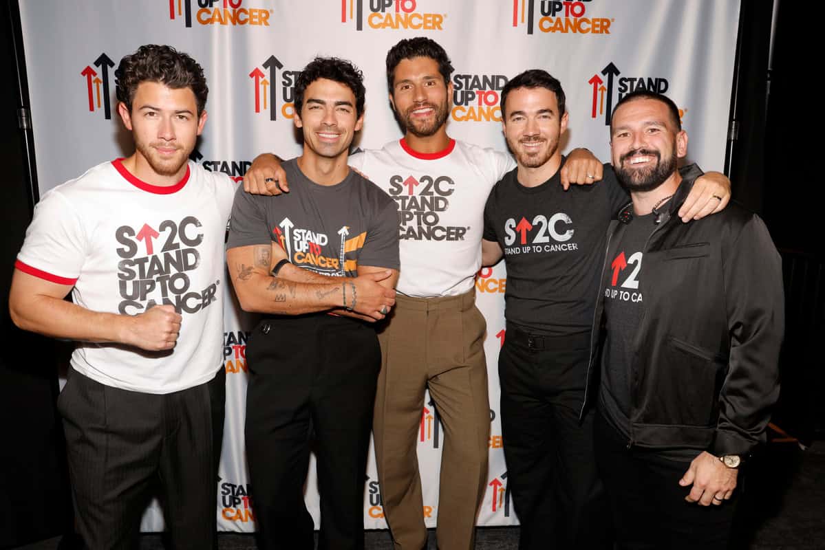 Jonas Brothers, Dan + Shay; Photo by Jason Kempin/Getty Images for Stand Up To Cancer