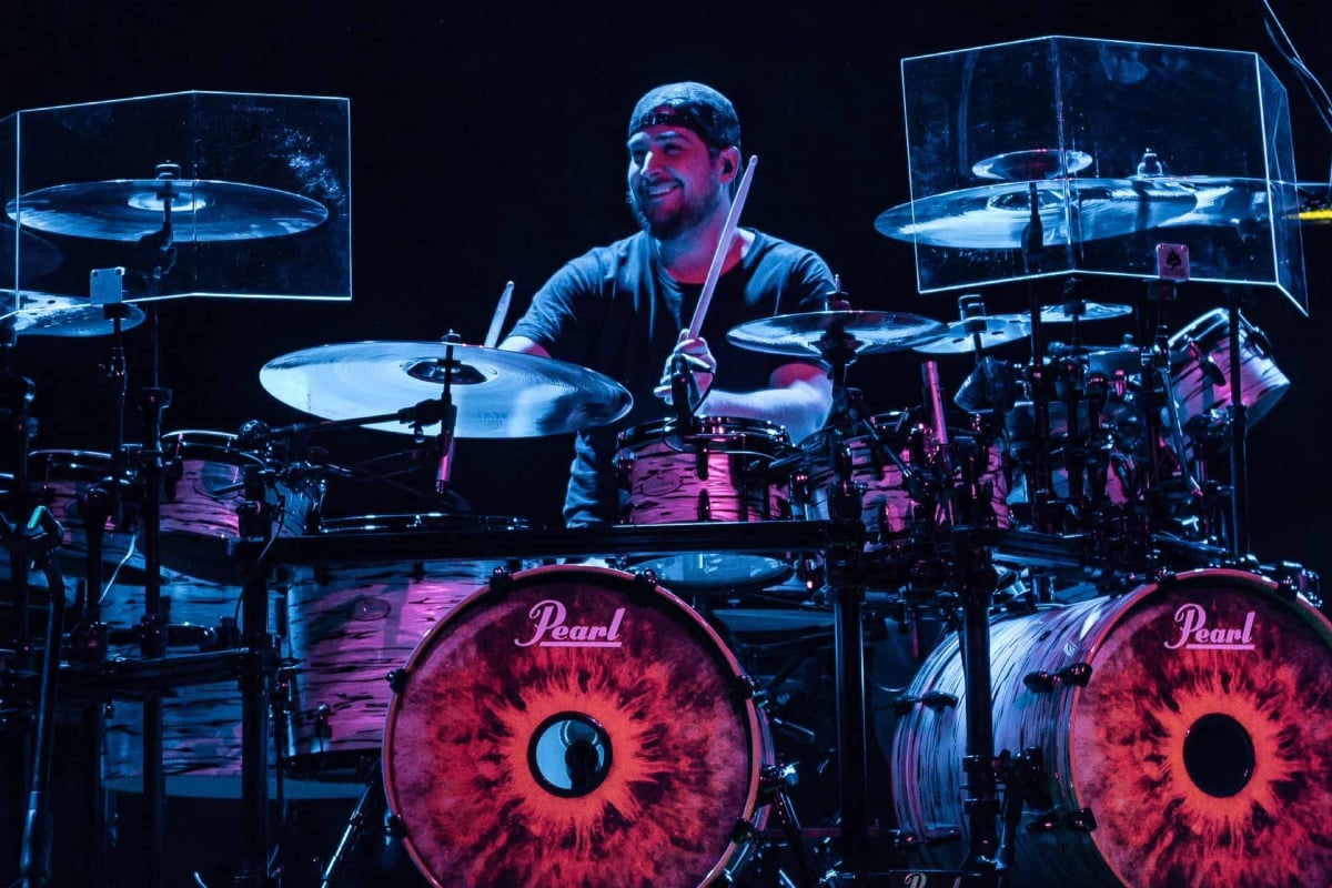 Shaun Foist of Breaking Benjamin; Photo by Andrew Wendowski