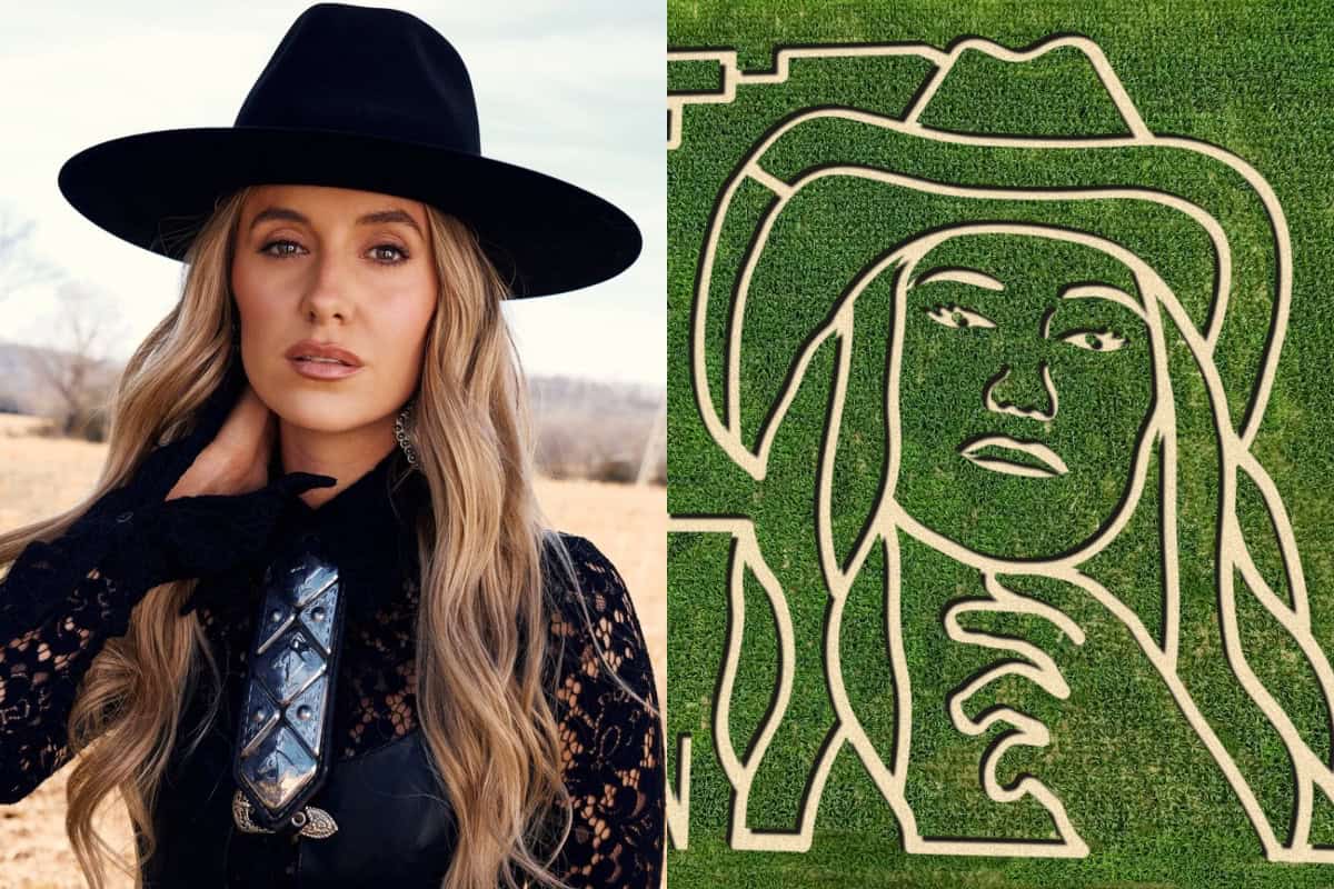 Lainey Wilson, Lainey Wilson Corn Maze; Photos Provided