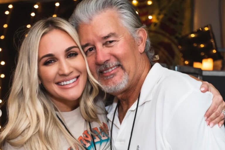 Brittany Aldean and her dad Donald Kerr; Photo Courtesy of Brittany Aldean/Instagram