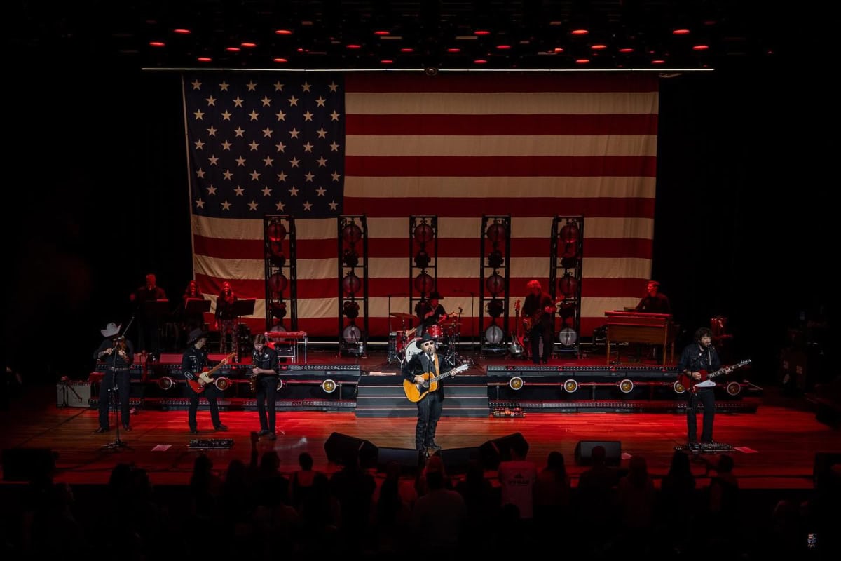 ERNEST Performing At The Ryman; Photo Courtesy of Braden Walker