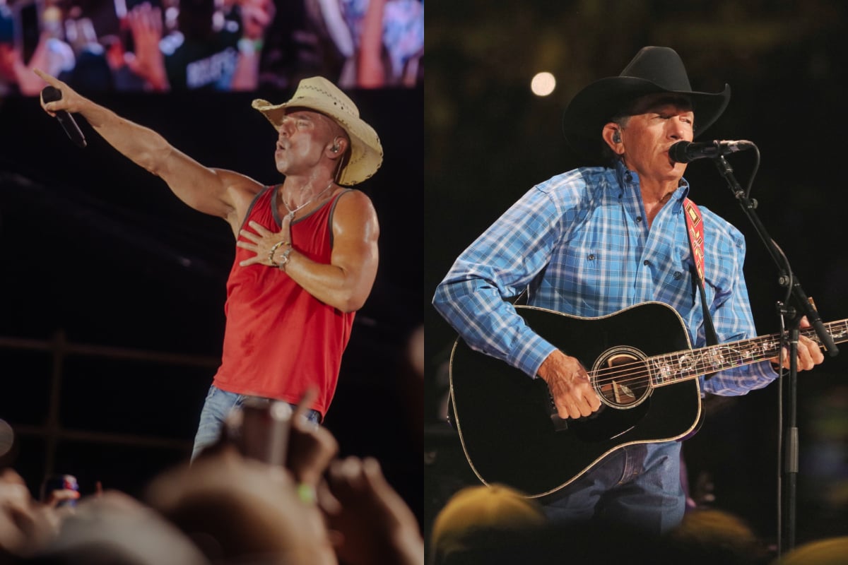 Kenny Chesney and George Strait; Photos Provided