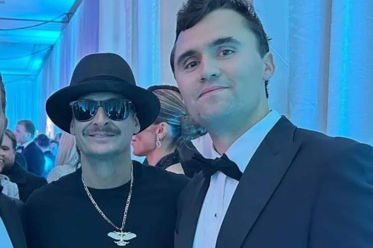 Kid Rock, Turning Point USA CEO Charlie Kirk; Photo Courtesy of Facebook