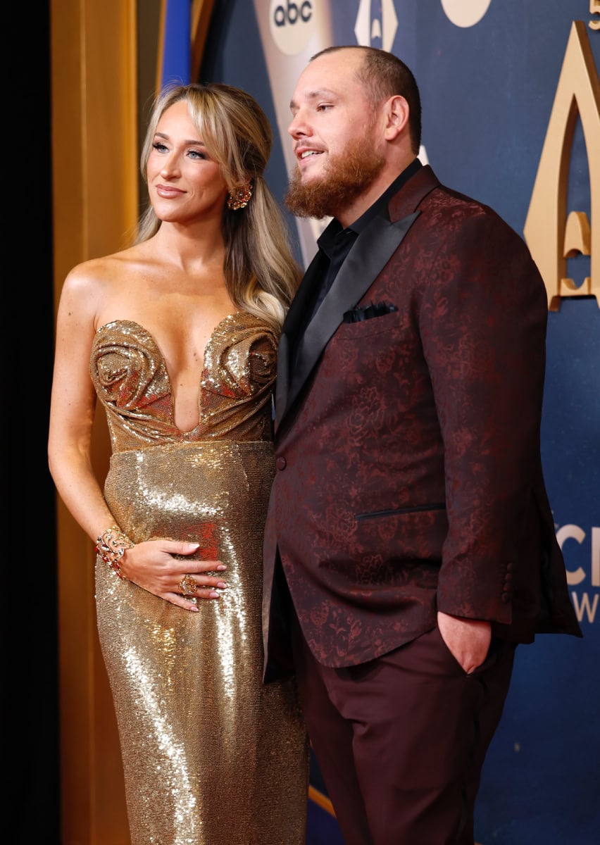Nicole Combs and Luke Combs; Photo Courtesy of CMA Awards