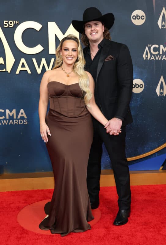 Priscilla Block and boyfriend Elijah; Photo Courtesy of CMA Awards