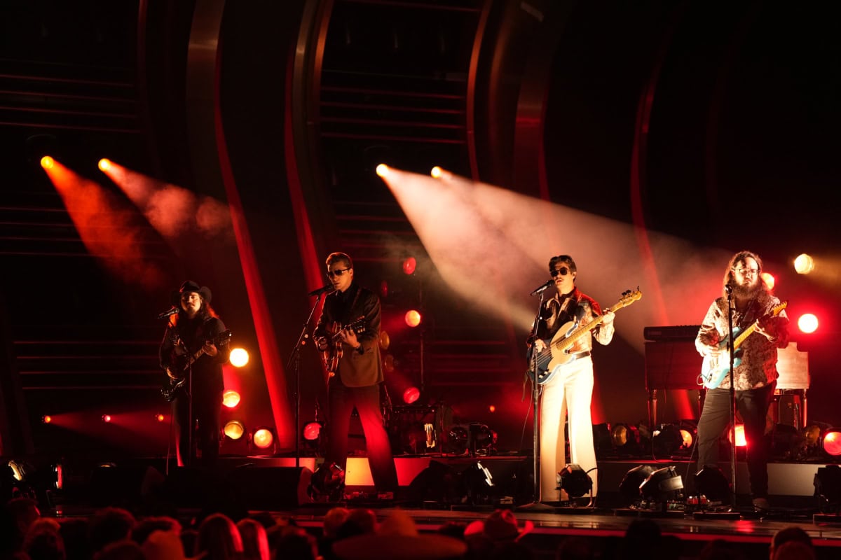 The Red Clay Strays; Photo Courtesy of 2025 CMA Awards
