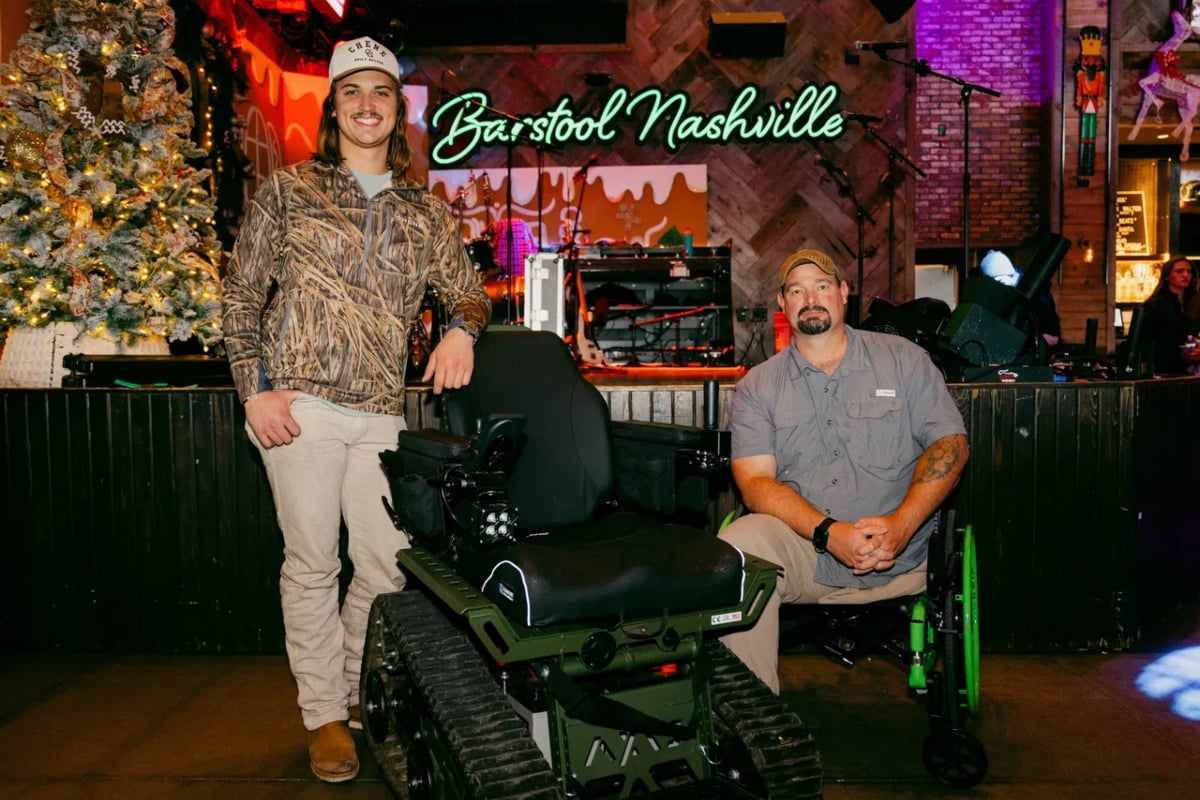 Chandler Walters and SSG Adam Peacock, Photo Courtesy of Devin Flanagan