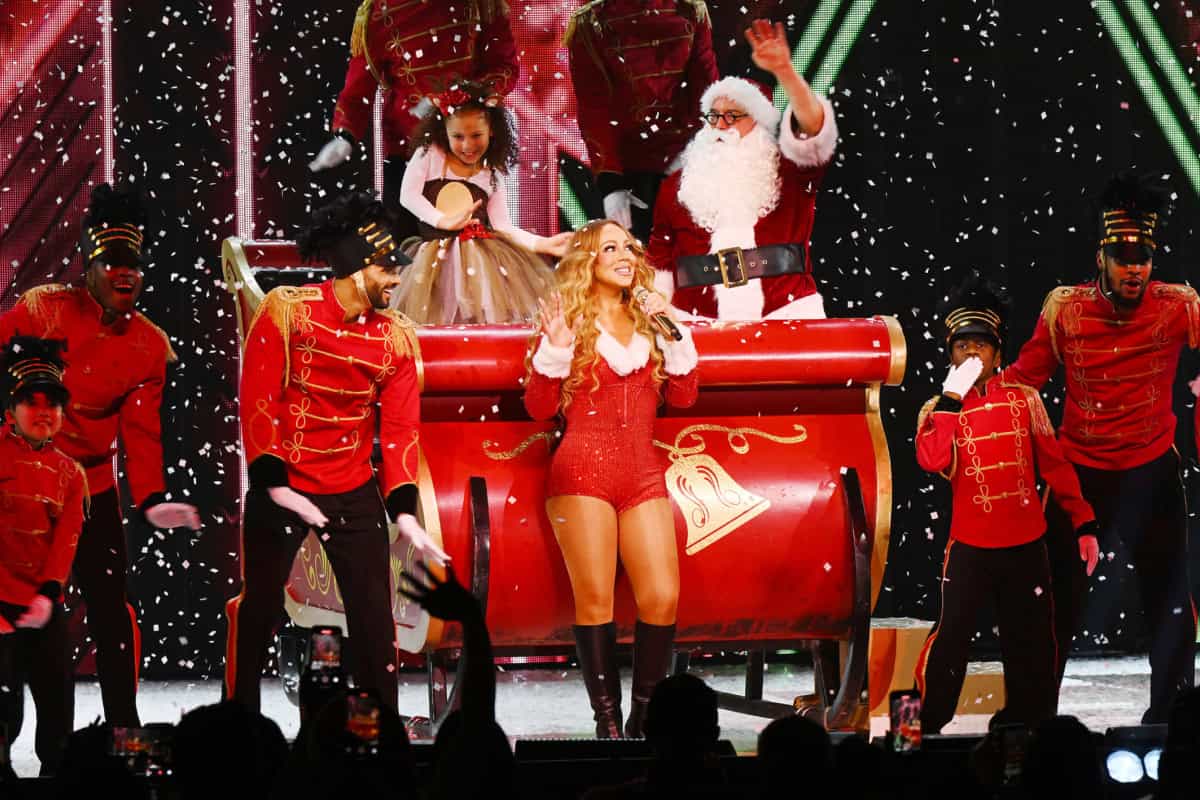 Mariah Carey; Photo Courtesy of Denise Truscello for Live Nation Las Vegas/Mariah Carey's Christmastime