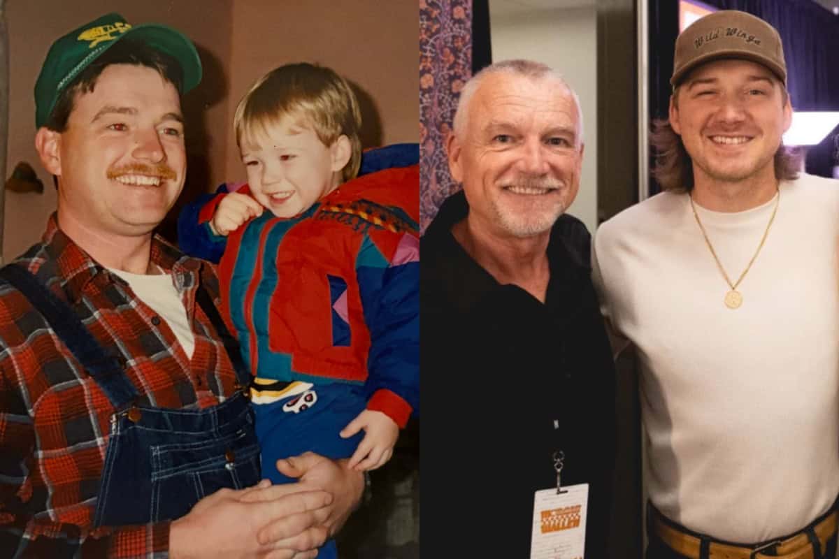 Morgan Wallen and his Dad Tommy Wallen; Photos Courtesy of Social Media and I'm The Problem CD Zine