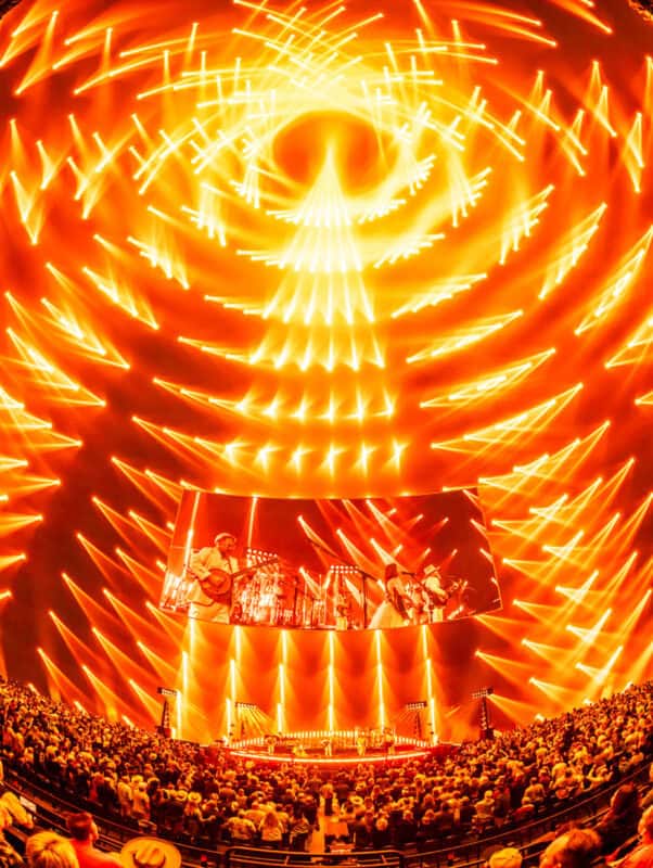 Zac Brown at Sphere; Photo Courtesy of Alive Coverage via Sphere