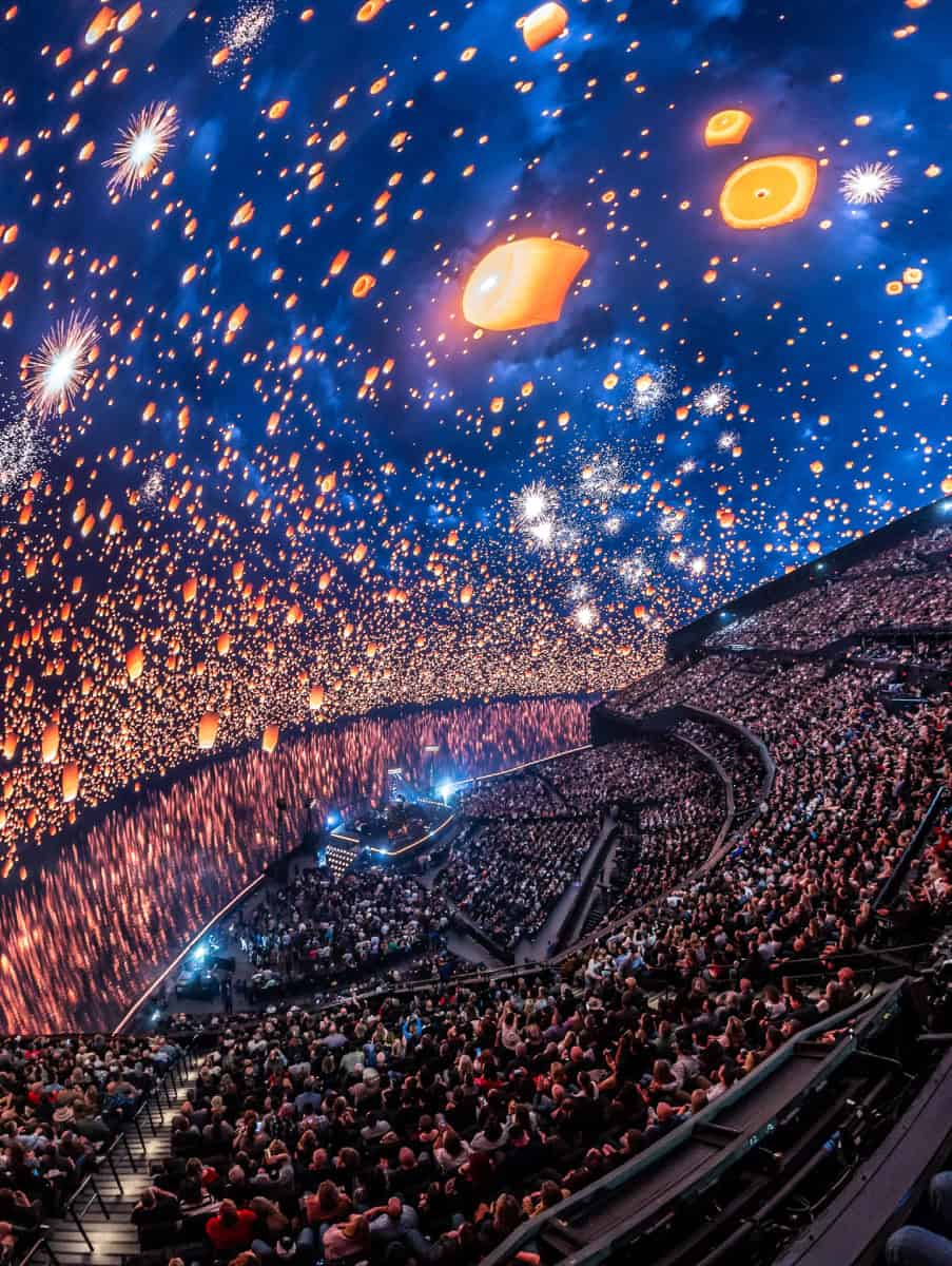 Zac Brown at Sphere; Photo Courtesy of Alive Coverage via Sphere