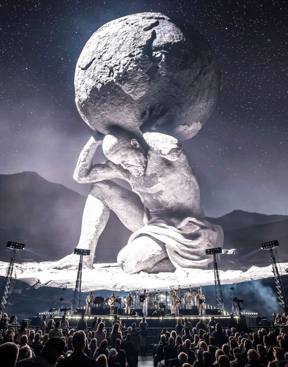 Zac Brown at Sphere; Photo Courtesy of Alive Coverage via Sphere