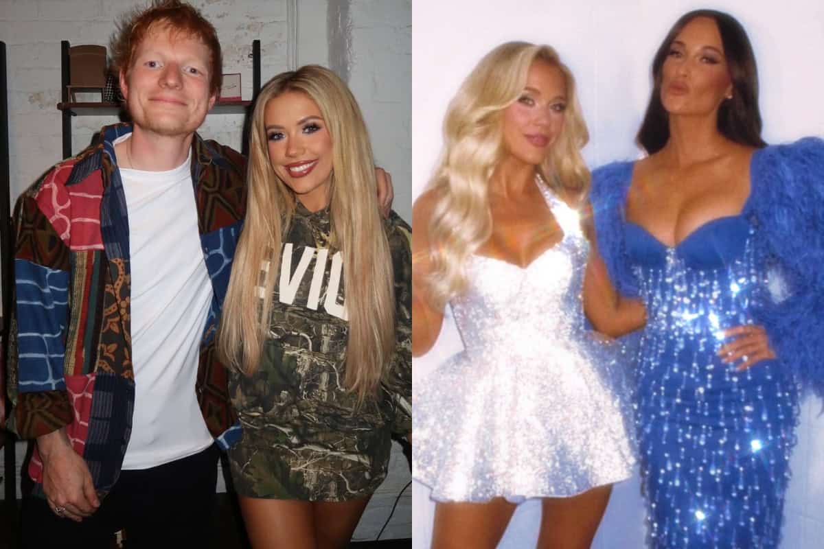 Ed Sheeran, Kacey Musgraves, Megan Moroney; Photo Courtesy of Instagram