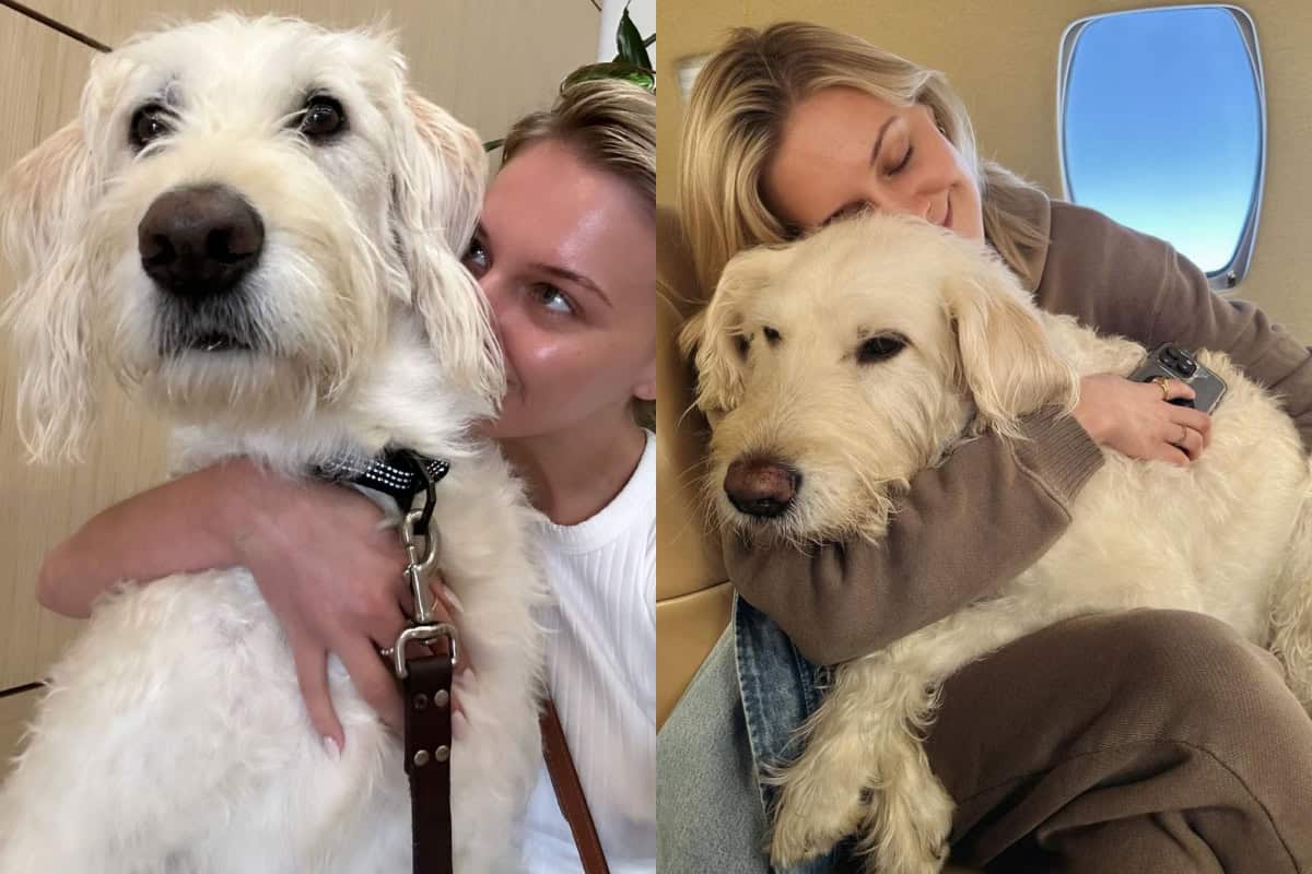 Kelsea Ballerini with her dog Dibs; Photo Courtesy of Instagram