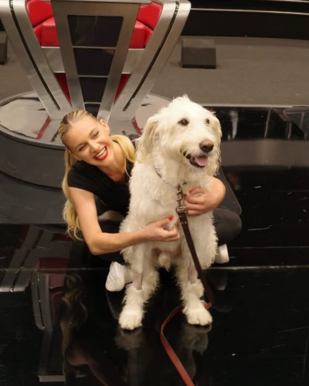 Kelsea Ballerini with her dog Dibs; Photo Courtesy of Instagram