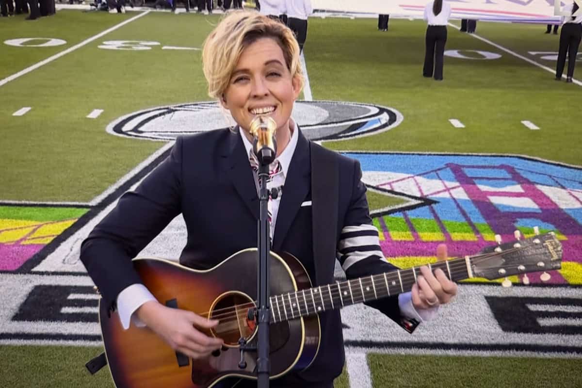 Brandi Carlile; Photo Courtesy of NFL Super Bowl LX via NBC