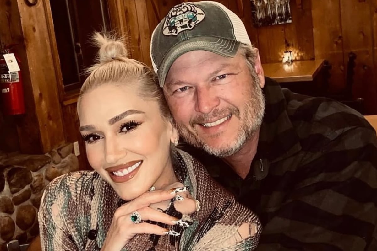 Gwen Stefani, Blake Shelton; Photo Courtesy of Instagram