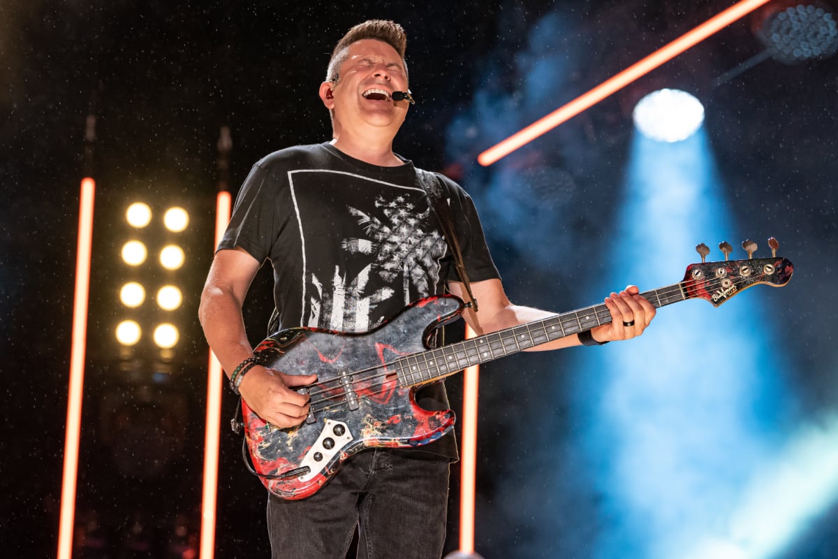 Jay DeMarcus of Rascal Flatts; Photo by Andrew Wendowski