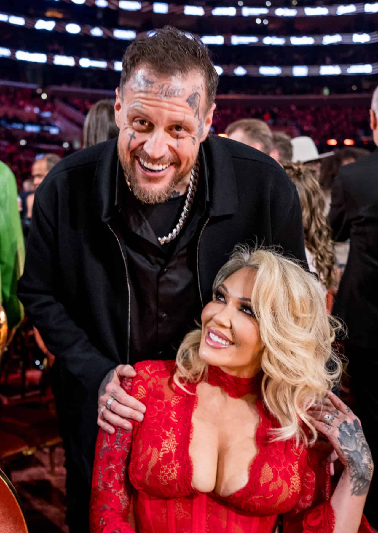 Jelly Roll and Bunnie XO at 2026 GRAMMYs; Photo Courtesy of Getty Images for The Recording Academy