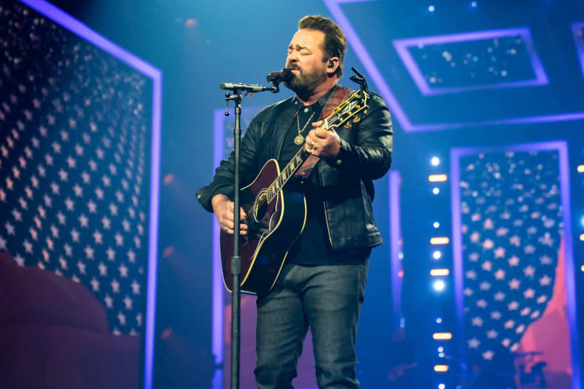 Lee Brice; Photo Courtesy of Turning Point USA via All-American Halftime Show