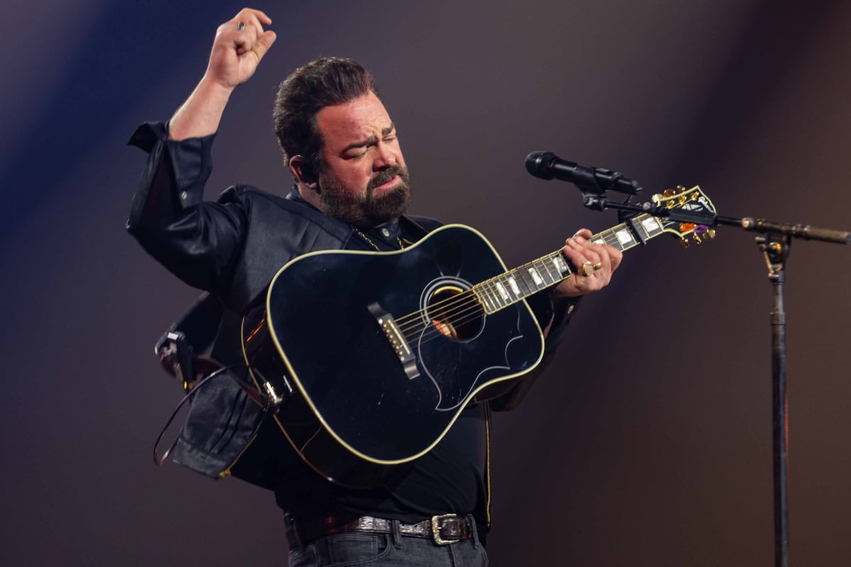 Lee Brice; Photo Courtesy of Turning Point USA via All-American Halftime Show