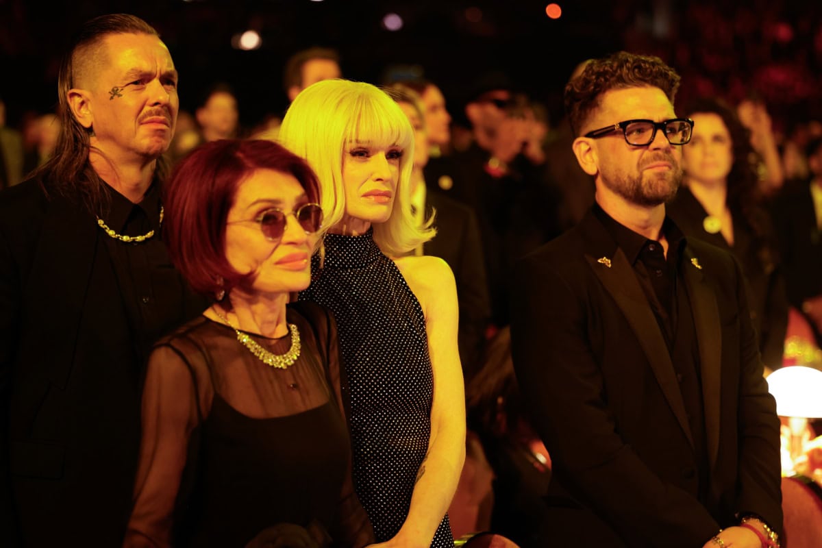 The Osbourne Family; Photo Courtesy of CBS via GRAMMYs