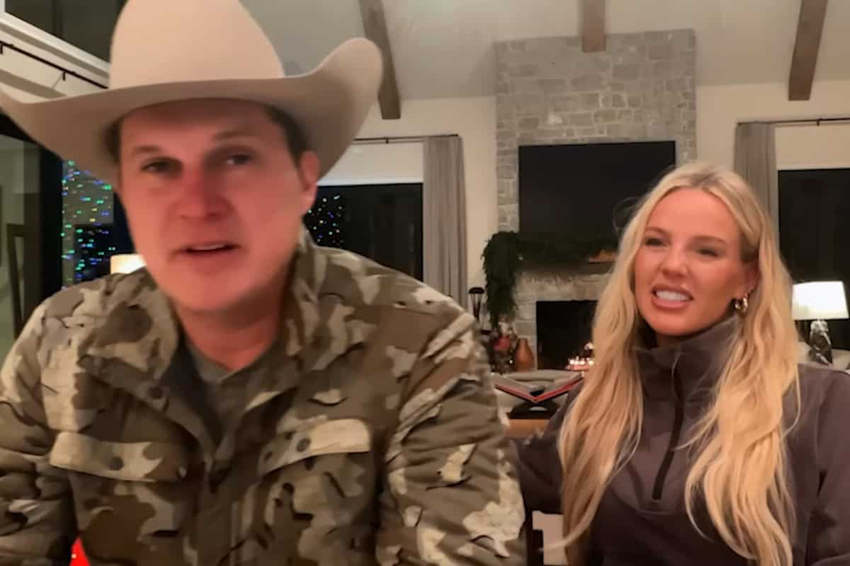 Jon Pardi and his wife Summer Pardi; Photo Courtesy of George Kittle Podcast The Kittle Things