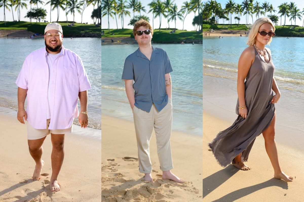 Jordan McCullough, Brooks Rosser and Kyndal Inskeep; Photo Courtesy of American Idol via ABC