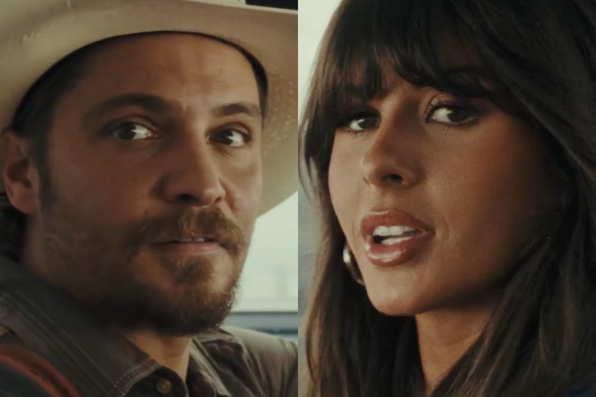 Luke Grimes, Ella Langley; Photo Courtesy of "Choosin' Texas" Music Video