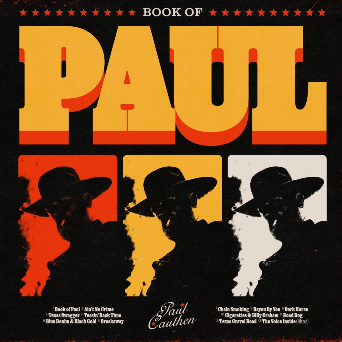 Paul Cauthen 'Book Of Paul' Album Art