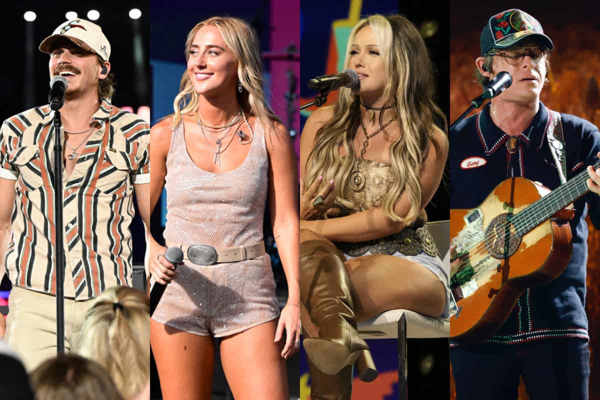 Tucker Wetmore, Ashley Cooke, Priscilla Block and Stephen Wilson Jr.; Photo Courtesy of CMA